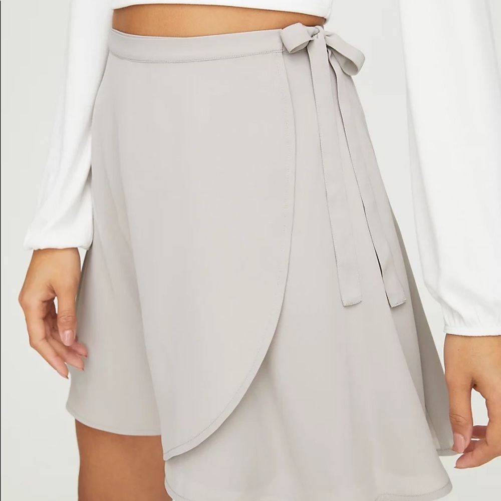 Aritzia grey Ariel ballet skirt